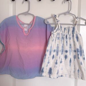 Baby 12-18 + 2T swimsuit coverups